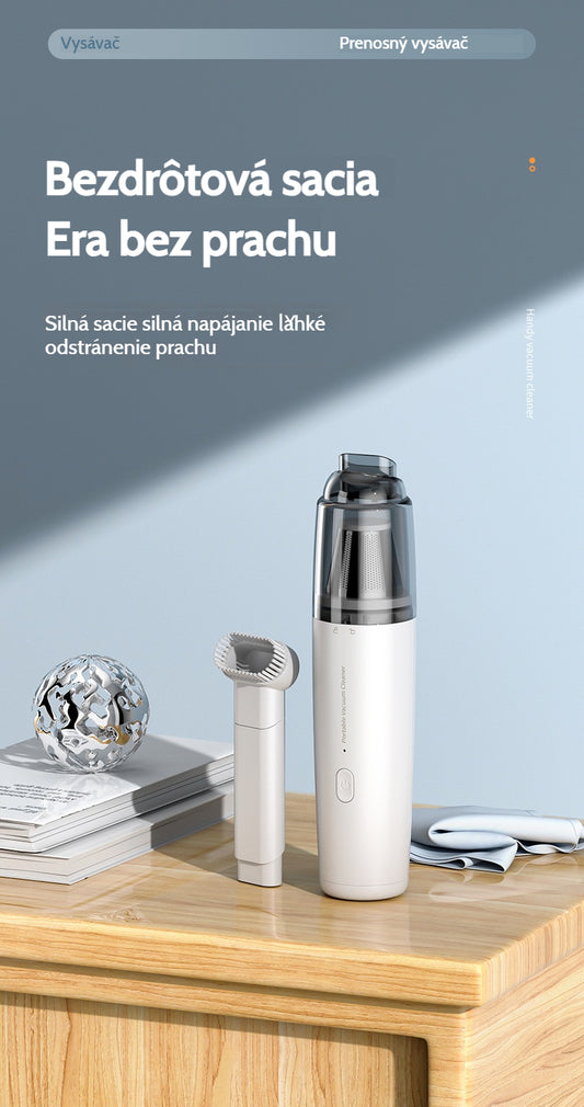 🔥Výkonný multifunkčný bezdrôtový prenosný vysávač do auta – všestranný a praktický 💨🔥