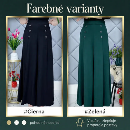 【M–5XL】Široké plisované nohavice (časovo obmedzená zľava 50 %)