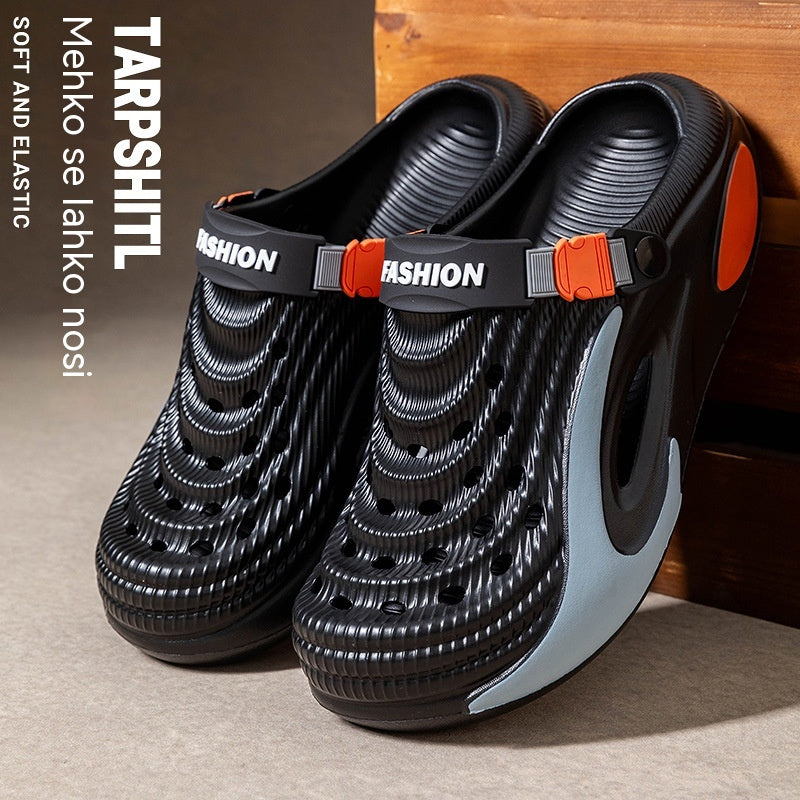👟 Špeciálna ponuka s 50% zľavou 🌬️ Viacúčelové pánske sandále (zosilnená podrážka z EVA): Protišmykové, ultraľahké, priedušné - perfektná voľba na pláž, šport aj každodenné nosenie 🏃‍♂️