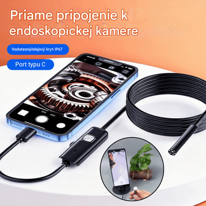 🔧📱 【50 % zľava】 Nový priemyselný endoskop, priamy Type-C konektor pre Android, vodotesný endoskop