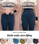 🔥 【Descuento limitado del 50%】Braguitas de mujer de cintura alta, efecto moldeador, realce de glúteos, lujosas de satén sin costuras, más vendidas