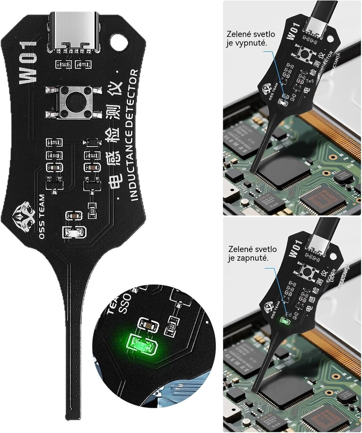 ⚡ 【Kúpte jeden, druhý dostanete zadarmo】Tester indukčnosti OSS – Rýchle riešenie problémov s elektronickými zariadeniami