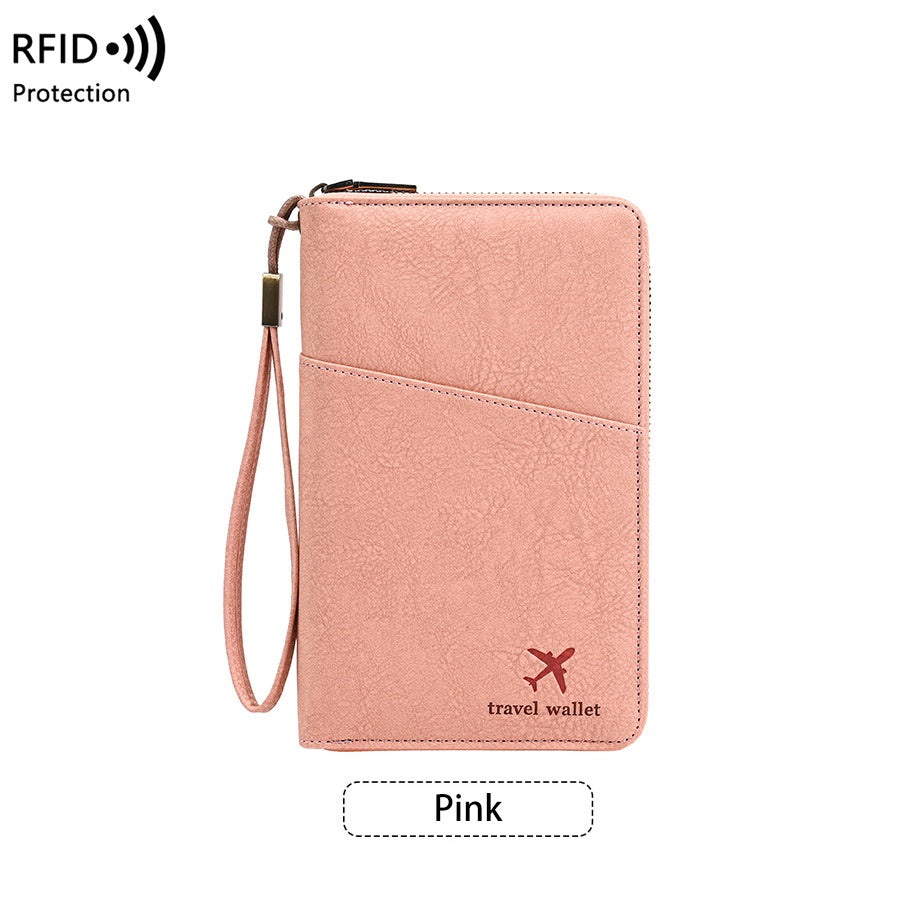 ✈️🧳 Cartera Organizadora Multifuncional para Viaje – Pasaporte, Billetes, Tarjetas y Documentos Siempre en Orden 🔥