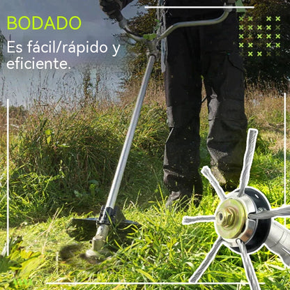 🔥✨【Compra 1 y llévate 1 gratis：2 piezas】🔥 Cabezal de corte reemplazable para cortacésped/desbrozadora - cabezal de corte de acero para cortar césped 🌿✂️⚙️