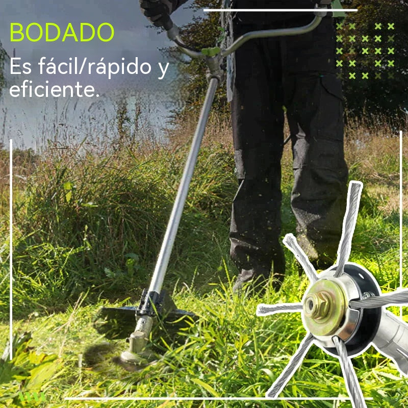 ⏰Časovo obmedzená ponuka🔥 Vymeniteľná kosačka na kosačku/krovinorez - Oceľová kosačka na kosenie trávy 🌿✂️⚙️
