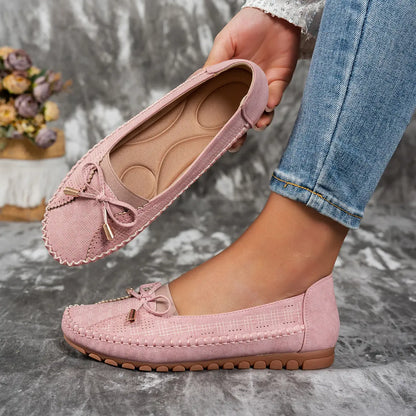 【Tallas 36-43】🔥 Zapatos ortopédicos para mujer, hechos de cuero genuino, ligeros, antideslizantes, transpirables y cómodos.