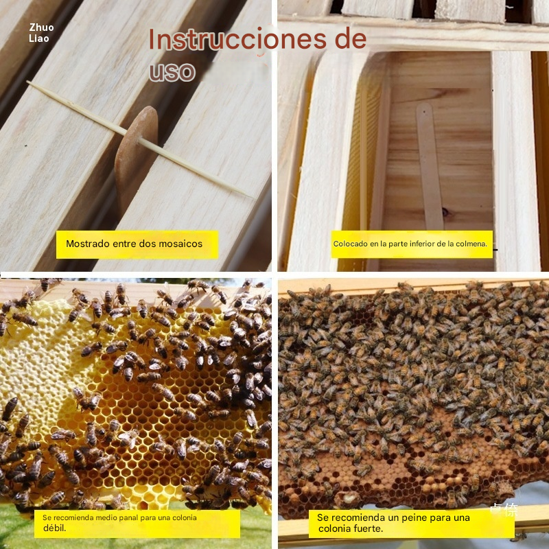 🐝【50 piezas】Pastillas para eliminar insectos de la colmena. Eliminan eficazmente polillas, larvas y parásitos