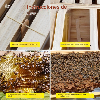 🐝【50 piezas】Pastillas para eliminar insectos de la colmena. Eliminan eficazmente polillas, larvas y parásitos