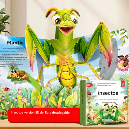 【Éxito de ventas 50% OFF】🎁🎁 Set de libros 3D de animales para niños
