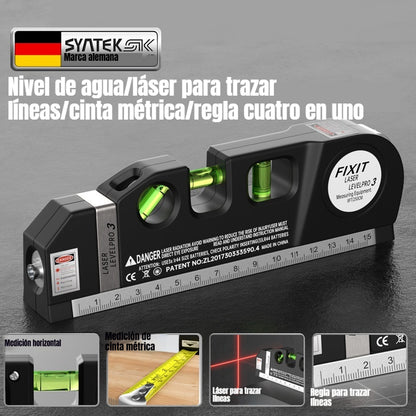 🧰Nivel láser multifuncional cuatro en uno