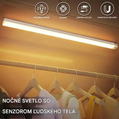 🔥【Kúpte 1 a získajte 1 zadarmo】Inteligentné magnetické LED svetlo so senzorom ľudského tela