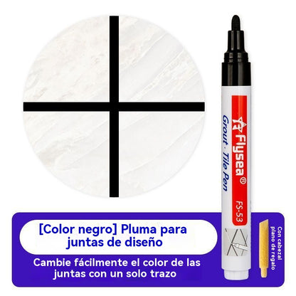 🔥【Paquete de 2】Lápiz para lechada de baldosas de cerámica resistente al moho y al agua
