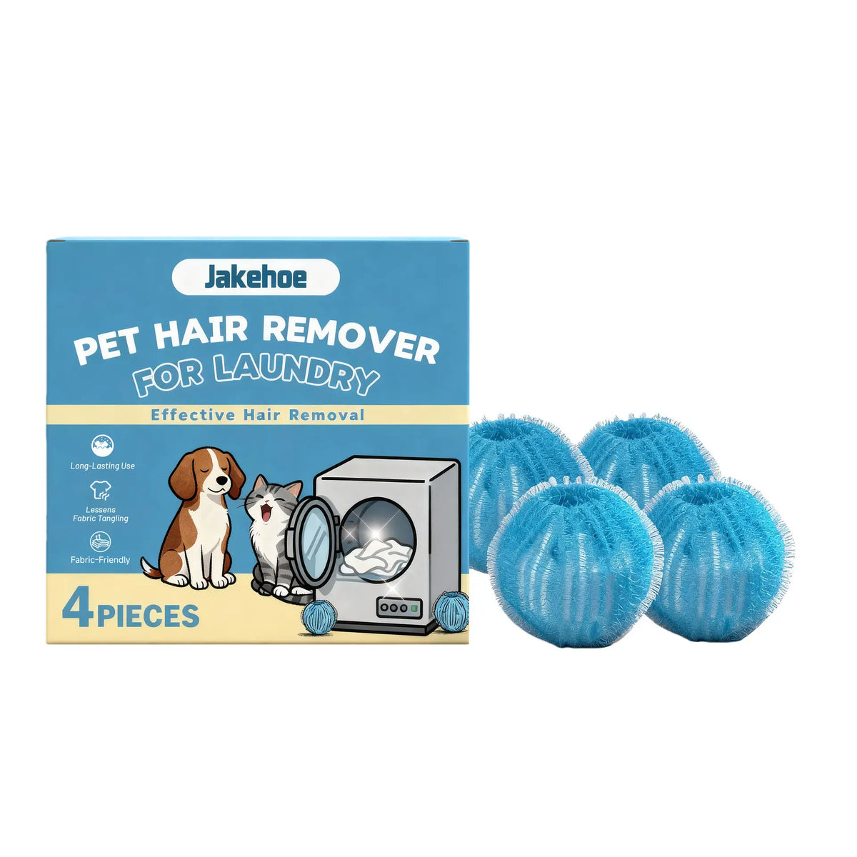 ✨🐾Bolas de lavandería reutilizables para eliminar el pelo de las mascotas