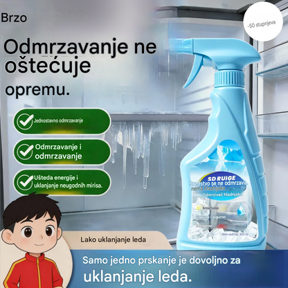 🔥🎖️【2 boce 29 €】❄️Sprej za odmrzavanje hladnjaka i uklanjanje leda