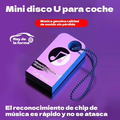 🚗🎵🎵【Unidad flash USB de música】contiene 3000 canciones, 200 MV y efectos de sonido 6D