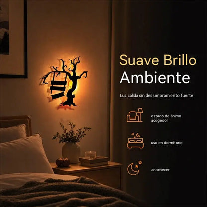 【Set de 8/16 piezas】🎃🎃Pegatinas de pared de Halloween que brillan en la oscuridad