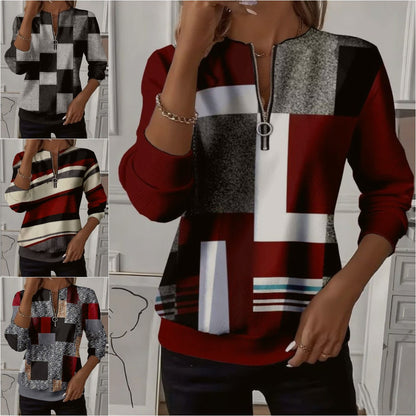 🔥【📢📢Sleva 49 %!!】【S-3XL】2026 Mikina s dlouhým rukávem a raglánovým potiskem