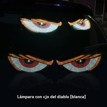 【1 par】💡🎫 Mehak, tanek in prilagodljiv LED zaslon za avtomobile, nastavljiv za domačo uporabo.