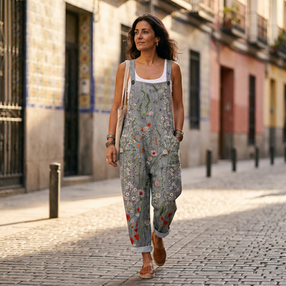 🔥50% de descuento🔥 [Tallas S-3XL] Mono cómodo, estampado, elegante y con estilo.