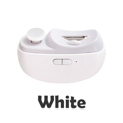 💅✨Cortaúñas eléctrico de alta calidad, adecuado para personas mayores y niños, corte automático con función de limado de uñas.