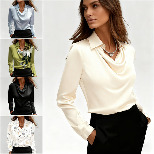 🔥🍁【Nová podzimní kolekce】【S-3XL】🌷Nová jednoduchá a elegantní dámská košile