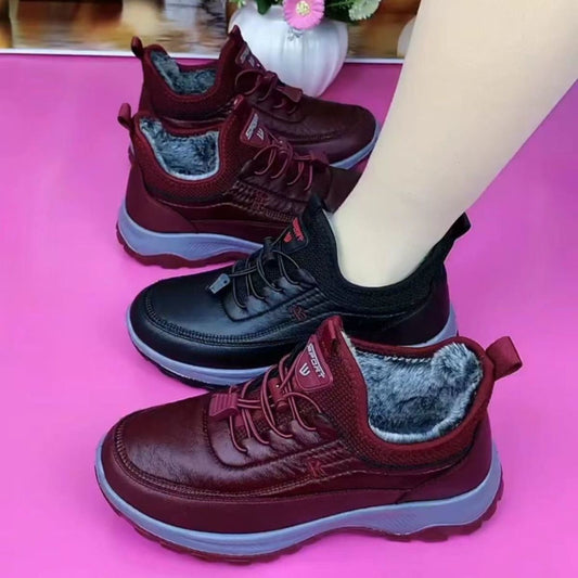 🌈⛄【35-41】Pantofi sport de toamnă și iarnă, noi, pentru femei, cu talpă moale, confortabili, din piele naturală, 3769853 