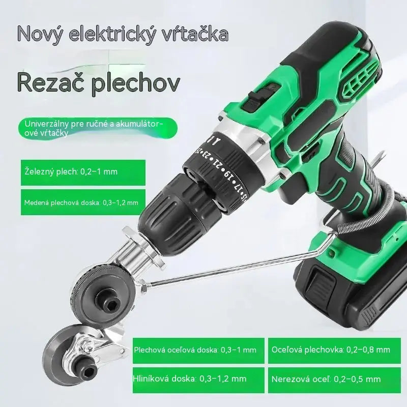 🛠Zľava 49 % 🔧 Nadstavec na elektrickú vŕtačku 🔩 Premeňte svoju elektrickú vŕtačku na rezný nástroj.