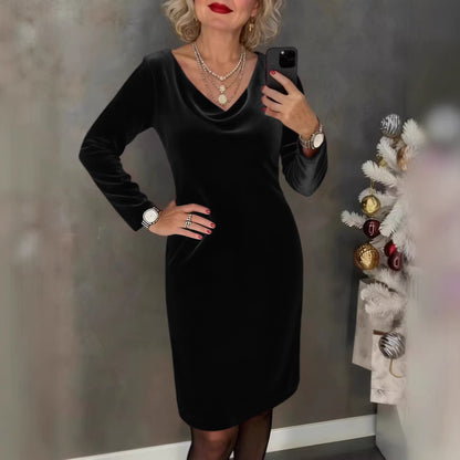 ✨ Zamatové šaty 2026 | Dlhé rukávy | Sexy a elegantný štýl ✨