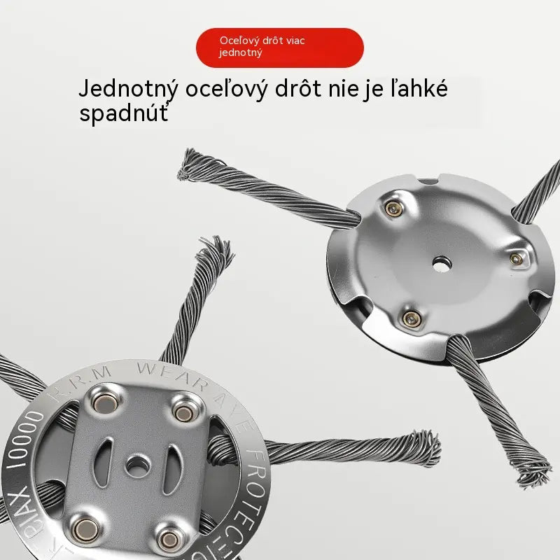 🧰🔥Posledná špeciálna ponuka【Kúpte 1 a získajte 1 zadarmo】🔥Oceľový drôtený vyžínač buriny