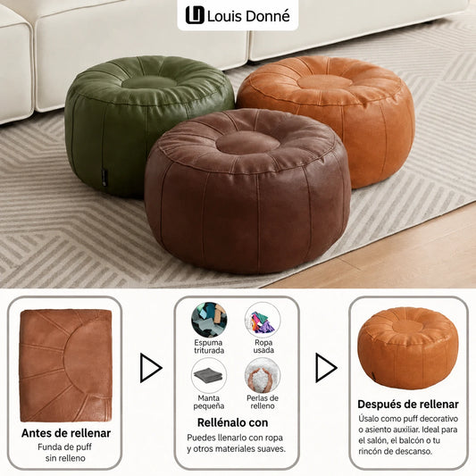 🛋️ Taburete de almacenamiento para ropa – Material sintético impermeable, ahorra espacio y es fácil de transportar. ¡50 % de descuento! ✨