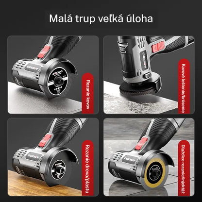 🔥🔥【Časovo obmedzená ponuka】🧰 12V mini uhlová brúska s rezným kotúčom