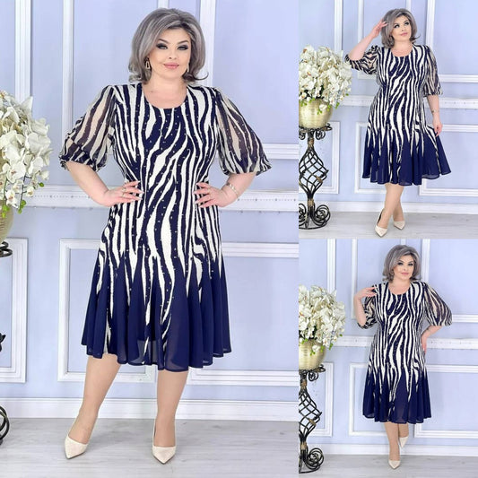 💙😍【S-5XL】Letné nové, kvalitné, elegantné, festivalové, ležérne šaty