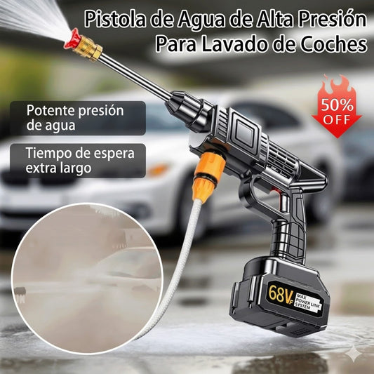 ✔️✔️ Pistola de agua eléctrica de alta presión para lavado de autos 🚗💦