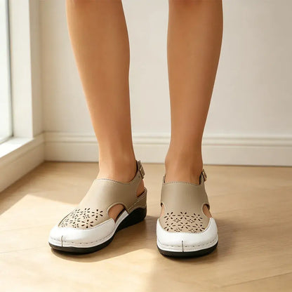 【36-43】👡 Sandalias de moda transpirables con perforaciones y suela suave