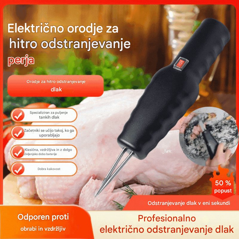 🛒🦆Elektromos baromfiürítő eszköz, gyorsan eltávolítja a tollakat
