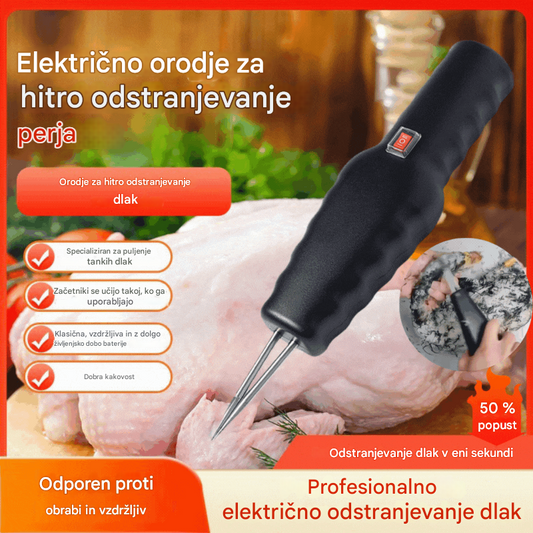 🛒🦆Elektromos baromfiürítő eszköz, gyorsan eltávolítja a tollakat