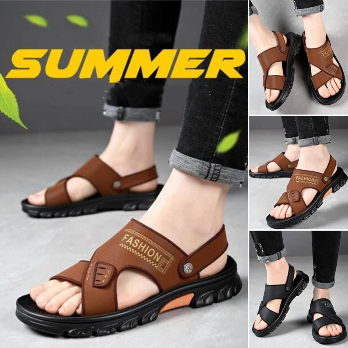 🔥【38-44】Estos zapatos se pueden usar como sandalias o pantuflas, y tanto la parte superior como las suelas son suaves y agradables para la piel.