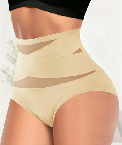 🔥 3 artículos por 27 € 🌸 ¡Último día de esta oferta especial! 🎁 Braguitas de talle alto en tallas grandes, con diseño cruzado y efecto control de abdomen.