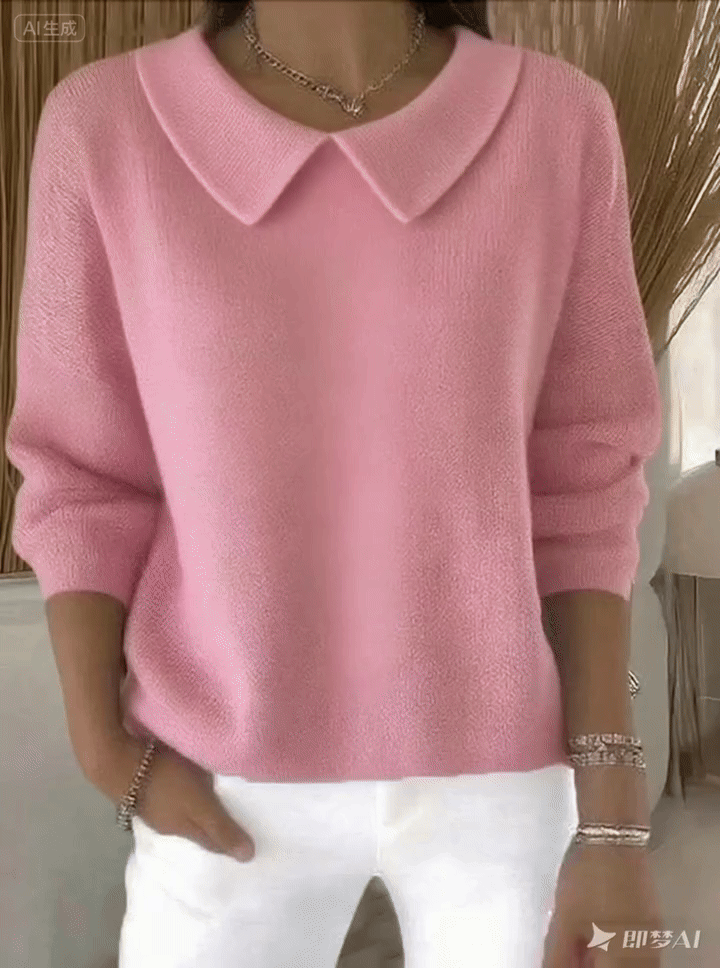 🔥【Kúp 1 a 1 dostaneš zadarmo】【S-3XL】Pohodlný top s dlhým rukávom a výstrihom do V, jeseň a zima 2025