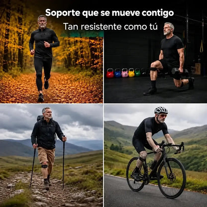4 pares por 25 euros 🏃‍♀️ Rodillera deportiva 👉 La rodilla necesita tiempo. Esta banda le da el apoyo que necesita.