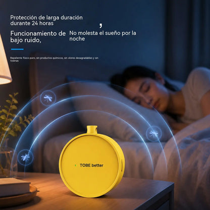 🔥【Compra uno y llévate otro gratis】🐦 Repelente de pájaros ultrasónico portátil | Ahuyentador automático para palomas, ideal para balcones, jardines y exteriores