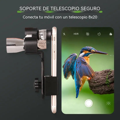 【🔭】Mini telescopio monocular para teléfonos móviles – Compatible con todos los teléfonos móviles