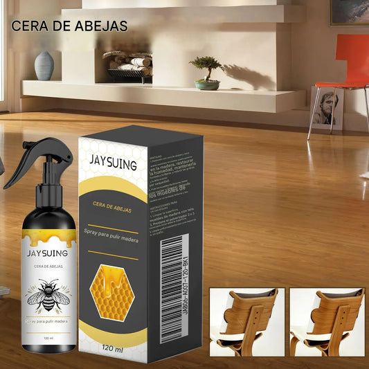 【Compra 1 y llévate 1 gratis】🍯 Spray pulidor de madera con infusión de cera de abeja para el mantenimiento de muebles y la prevención de grietas.