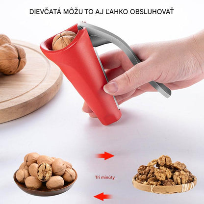 🌰Jesenná špeciálna ponuka: [Kúp 1 a 1 zadarmo] Multifunkčná lievikovitá svorka na lúskanie vlašských orechov, platba na dobierku