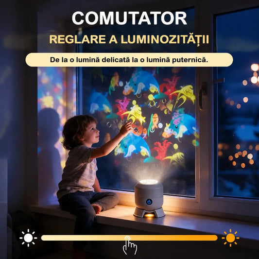 💖🌙 [A mitad de precio] Lámpara de proyección LED giratoria, modelo 2026 ☁️🔥✨