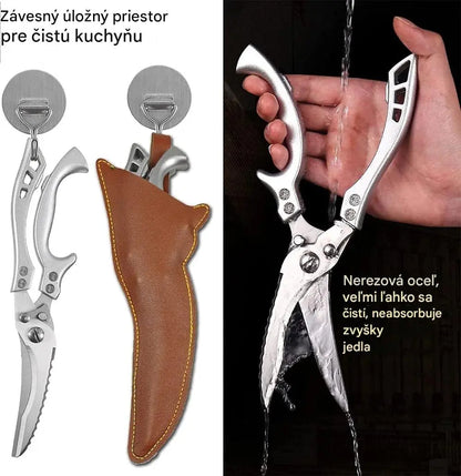 💥🔪Špeciálna ponuka! 50% zľava 🔥 Odolné multifunkčné kuchynské nožnice