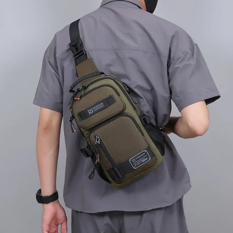 💼¡Oferta especial: 50 % de descuento! 🔥 Bolso de pecho casual ajustable de tela Oxford 2026 – Elegante y resistente ✨