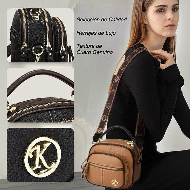 💟【50% DE DESCUENTO】👜 2026 Nuevo bolso bandolera/de mano pequeño, cuadrado y de gran capacidad