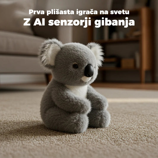 🐨 Kratka plišasta igrača Koala – Čustveno zdravljenje na zahtevo