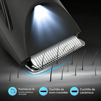 🔥Precio más bajo por tiempo limitado🔥 Dispositivo de depilación para axilas y zona púbica, maquinilla de afeitar para hombres y mujeres, dispositivo eléctrico de depilación
